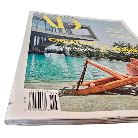 Architectural Digest Magazine June 2024 Creatives At Home Diplo Paris Olympics - Picture 2 of 11